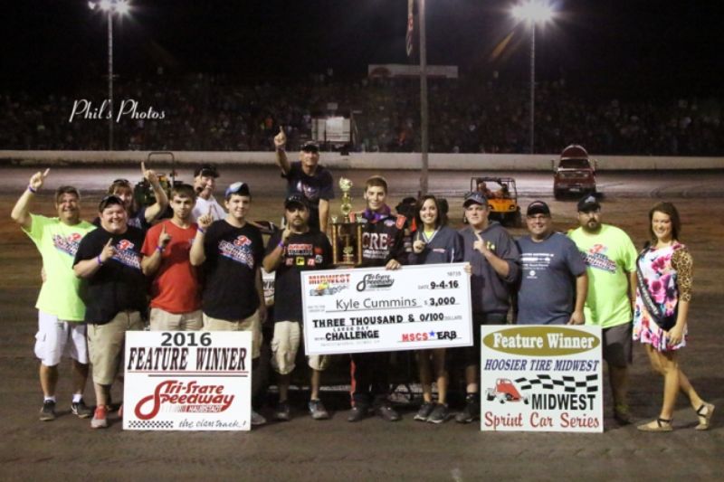 LABOR DAY WEEKEND CHALLENGE - MSCS SPRINTS, MOWA SPRINTS, MODIFIEDS (09/04/2016)